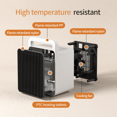 ABS 900W мини умный настольный портативный электрический обогреватель