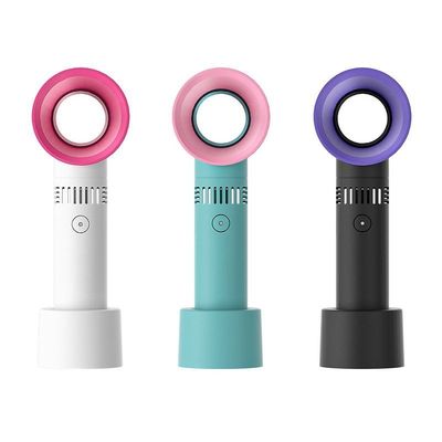 Портативный ABS PC Mini USB зарядка ручной безлистный вентилятор для настольного вздутия ресниц