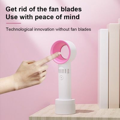 Портативный ABS PC Mini USB зарядка ручной безлистный вентилятор для настольного вздутия ресниц