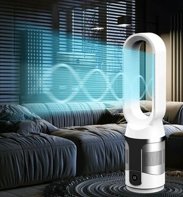 Пластиковые охлаждающие отопление HEPA тихие безлопастые электрические вентиляторы 20 дюймов для домашнего хозяйства