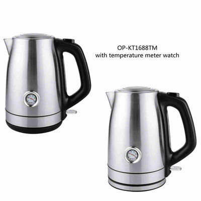 20.3cm*16.5cm*23cm Электрический чайник из нержавеющей стали 1500W Мощность 110V/220V-240V Напряжение