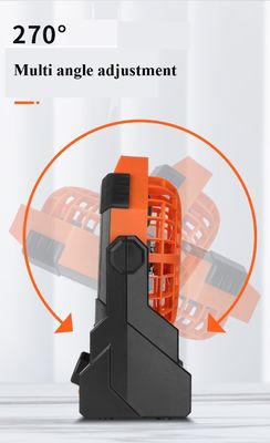 Портативный 6-дюймовый ветровой перезаряжаемый фанат с освещением и долговечностью